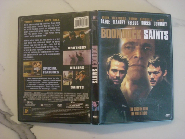 BOONDOCK SAINTS DVD VERY GOOD UNLIMITED SHIPPING EUR