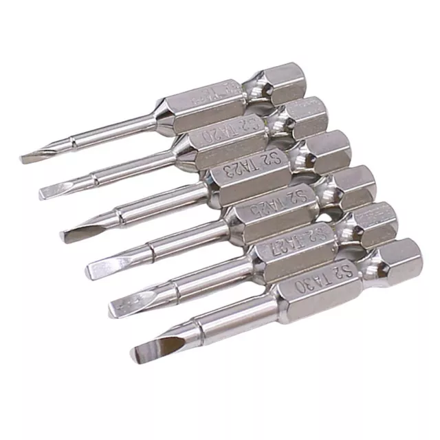 Lots 6 Magnetic Triangle Head Screwdriver Bits S2 Steel 50mm Head Pneumatic