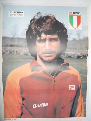 AS5-191 POSTER ROMA 40x30 cm 1982  Aldo Maldera 