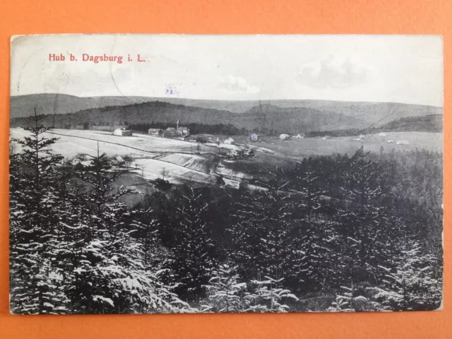 cpa 57 of 1930 DABO or DAGSBURG DAGBOURG Mr and Mrs BOUREE 6 rue le Regratier