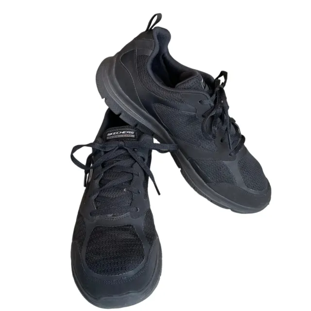 Skechers Flex-Lite Sneakers Women’s 10 Athletic Shoes Black Running Memory Foam