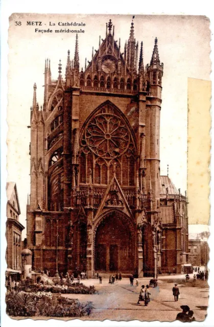 CP 57 MOSELLE - Metz - The Cathedral - meridonal facade