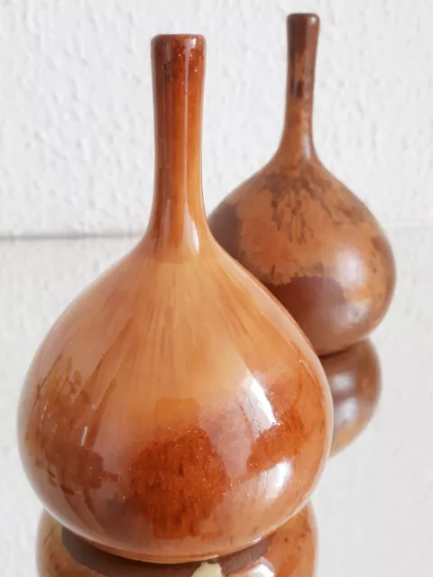 Signiert Handmade CW design studio keramik vase  Conny Walther  gemarkt 2er Set