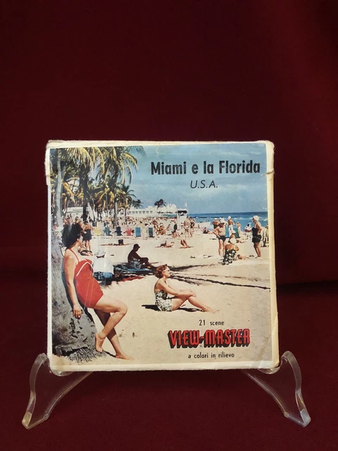View-Master Stereo 3D, A980 - Miami e la Florida -