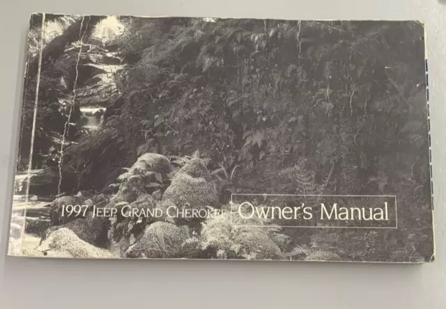 1997 Jeep Grand Cherokee Owner's Manual Oem