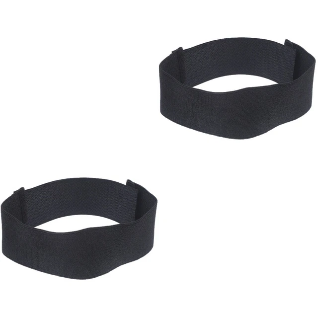 2 Count Sangle De Jambe Hockey Polyester Manquer Garde Élastique