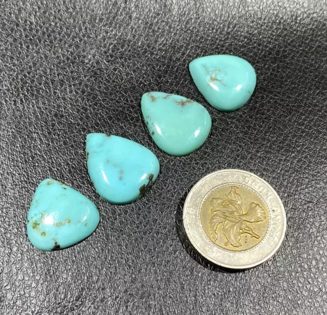 Wholesale Lot Turquoise Cabochon, Pear Shape Turquoise Lot, Loose Gemstones.