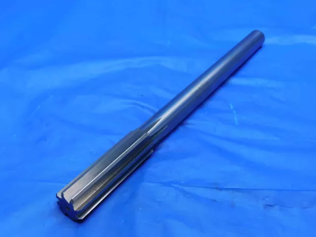 0.752 OD HSS CHUCKING REAMER 8 FLUTE .752 .7520 3/4 .7500 +.0020 OVERSIZE 19 mm