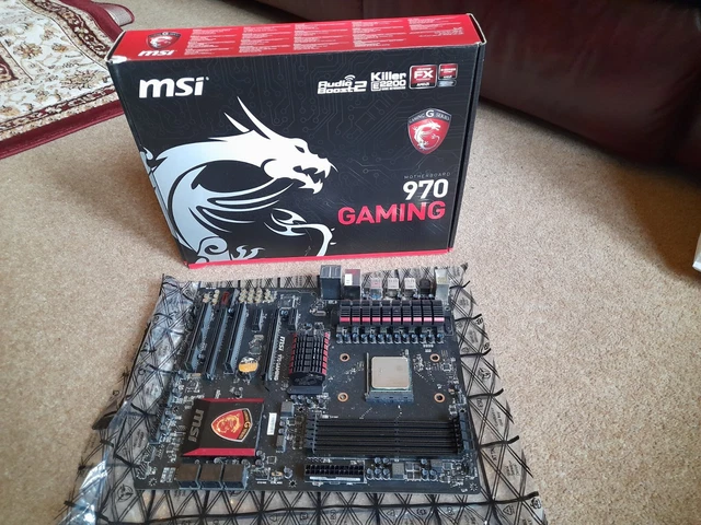 MSI 970 GAMING, Socket AM3+, AMD Motherboard and AMD CPU FD832EWM 3 ...