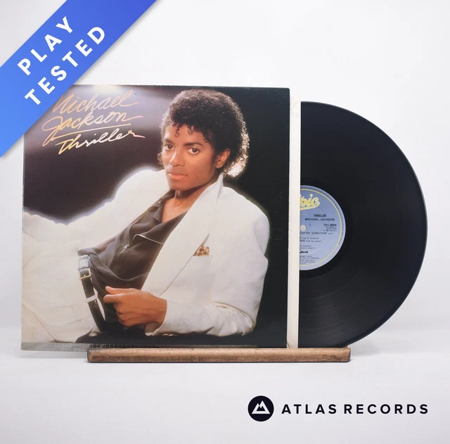 MICHAEL JACKSON THRILLER Gatefold LP Album Vinyl Schallplatte EPC 85930 Epic EX/EX EUR 83,51