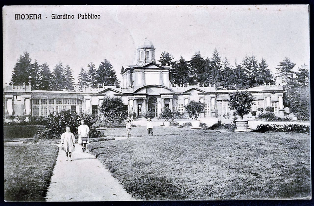 Emilia Romagna - Modena - Giardino Pubblico - F.p. Viaggiata - 1912.