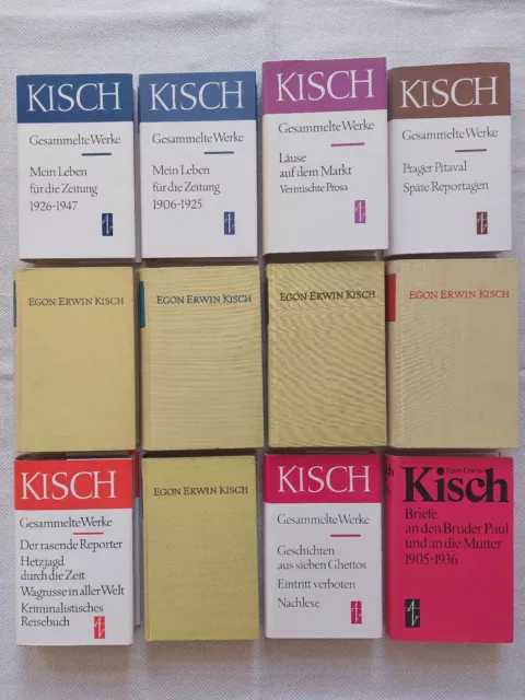 Konvolut Bücher von Egon Erwin Kisch