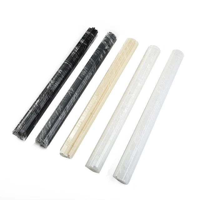 Lot De 60 Tiges De Soudage Plastique Uxcell – ABS/PP/PVC – 200mm (Réparation, 60 Pièces)