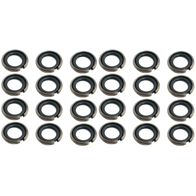 24 Set Chiavi Anello Attrito Anelli di Contenimento Anello di Sostituzione