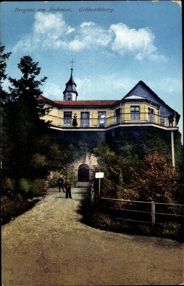 Ak Bregenz am Bodensee Vorarlberg, Haus Gebhardsberg, Haus auf dem... - 3644193