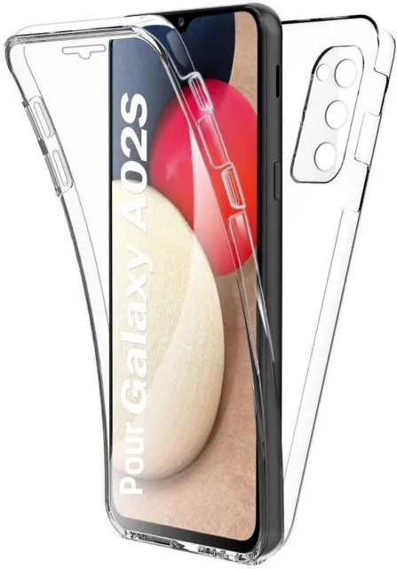 Coque 360 Silicone Transparente pour Samsung A52 A42 A32 A22 5G A13 A12 A02s