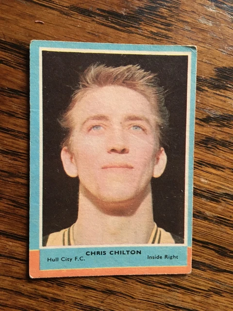 a & bc gum football quiz cards 1964 series 2 Chris Chilton Hull City