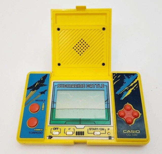 CASIO SUBMARINE BATTLE CG-330 - Vintage 1985 LCD Game Fully Working £ ...