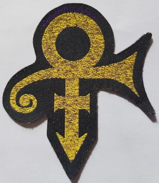 Prince Symbol Original 1995/96 Official Patch Size 4" X 3" Retro