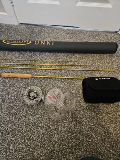 Vision Onki Fly Rod And Greys Qrs Reel Combo