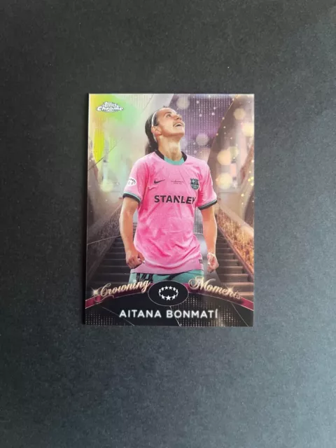 22/23 Topps Chrome UEFA Women's Champions League - Crowning Moments Bonmati