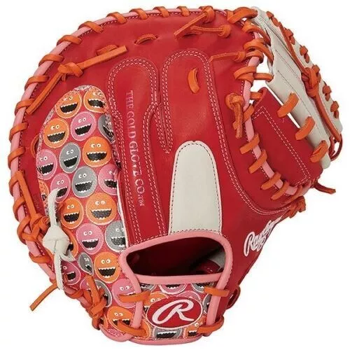 Rawlings Heart of the Hide Graphic Catcher Mitt Glove Speed Shell SC/W HOH 3