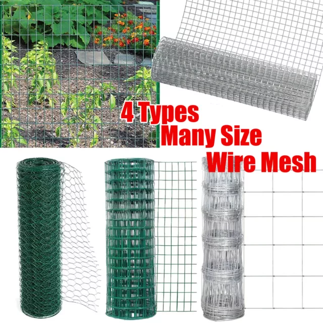 Black Heavy Duty Rigid Plastic Fence Mesh Garden Landscaping Windbreak 6mm  x 6mm