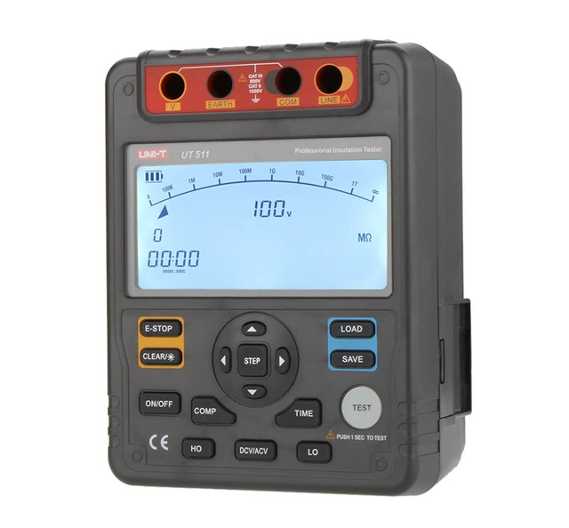 UNIT UT511 DIGITAL Insulation Resistance Tester Megohmmeter Ohm Meter