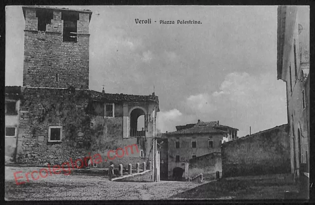 ag0744 - CARTOLINA D'EPOCA - Frosinone Provincia - Veroli    1908