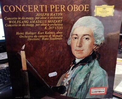 Vinile 33 giri Concerti per oboe Joseph Haydan, Mozart, Kalmus, Stadlmair - LP
