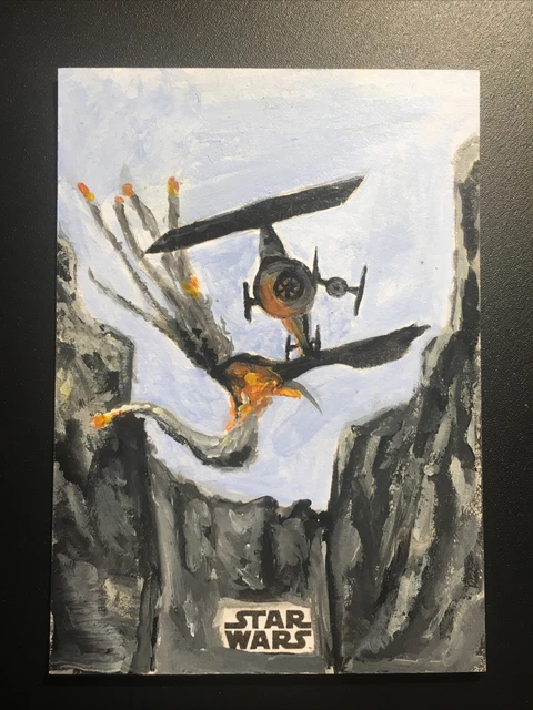 Topps Star Wars Mandalorian Season 2 sketch Benjamin Lombart