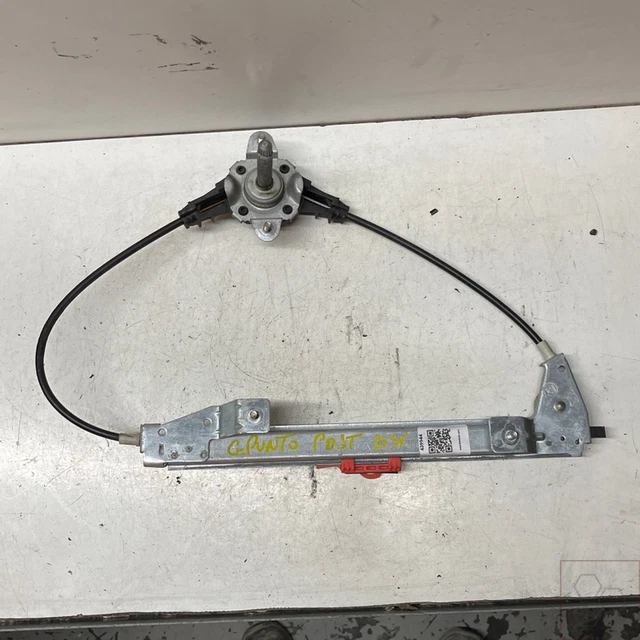 Lève-vitre Arrière Droit Manuel Pour Fiat Punto 3, Grande Punto, Punto Evo - Neuf, Garantie 2 Ans