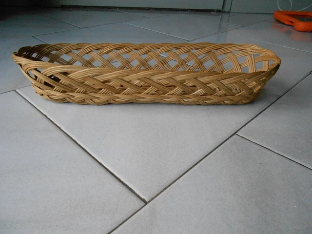 Banneton boulanger - Couronne en osier entoilé - 26 cm
