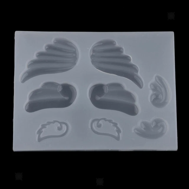 Silicone DIY 3D Angel Wings Molds Fondant Gumpaste Chocolate Cake Decor