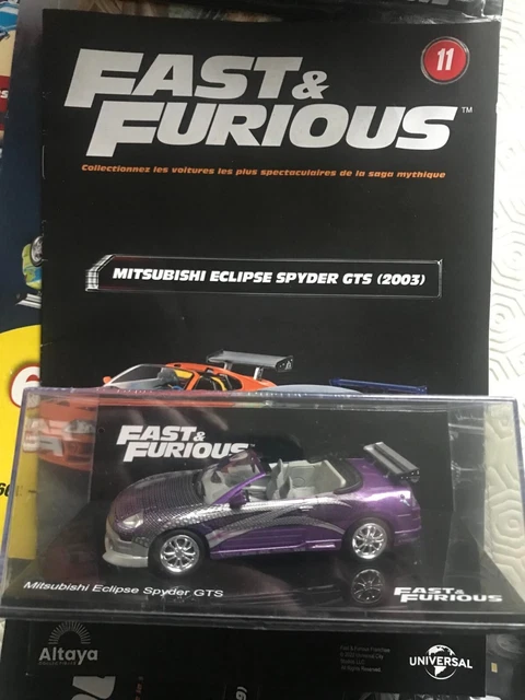 超美品】FAST&FURIOUS Eclipce Spyder ミニカー 当日出荷対応品