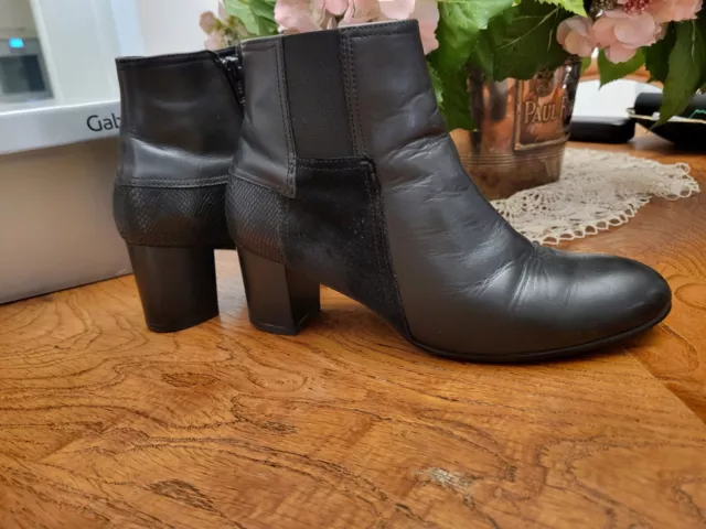 BOTTES GABOR NOIR 76 628 57 FEMME taille 36 boots frau woman