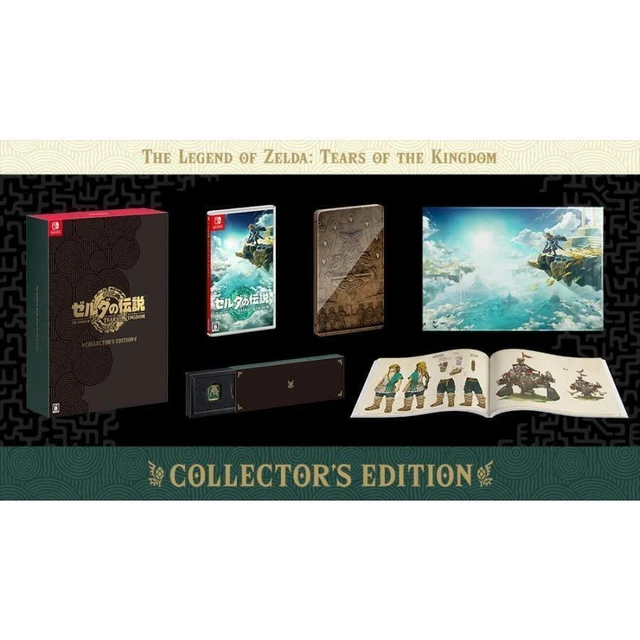 LEGEND OF ZELDA Tears of the Kingdom Collectors Edition (Nintendo Switch 2023) EUR 216,69 LEGEND OF ZELDA Tears of the Kingdom Collectors Edition (Nintendo Switch 2023) EUR 216,69