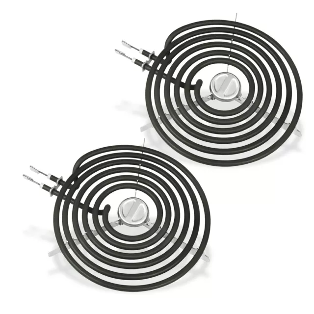 New 2 Pack WB30M2-8" Electric Range Burner Stove Fits GE Hotpoint JP328BK1BB