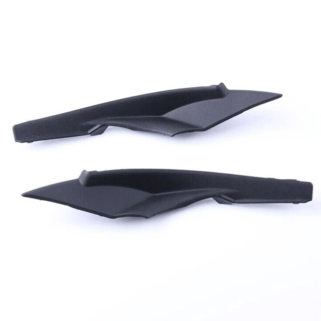 Panneau De Commande Fibre Carbone Pour Mercedes Classe C W204 2007-2010 (Conduite à Gauche) - 2 Pièces