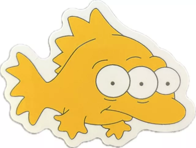 Simpson Fish Sticker