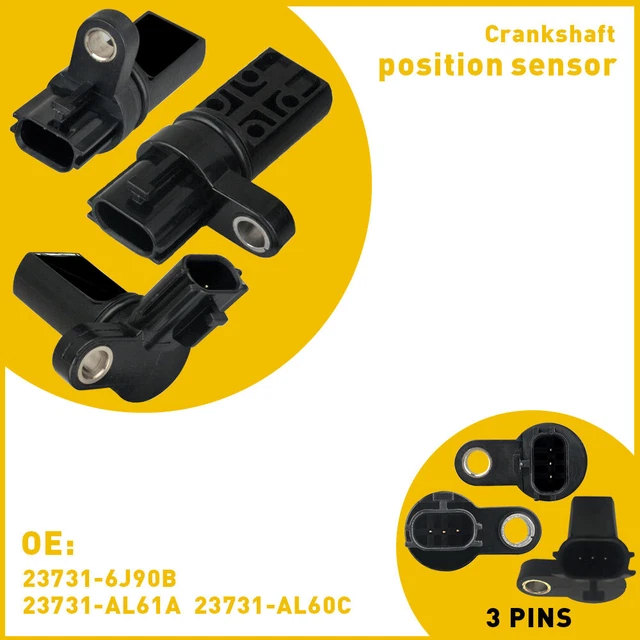 3/6Pcs Crankshaft / Camshaft Position Sensor Fit Infiniti Nissan Maxima 350Z FX3