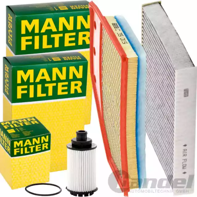 MANN FILTER INSPEKTIONSPAKET passend für OPEL INSIGNIA B 2.0 CDTI 170+174+210 PS