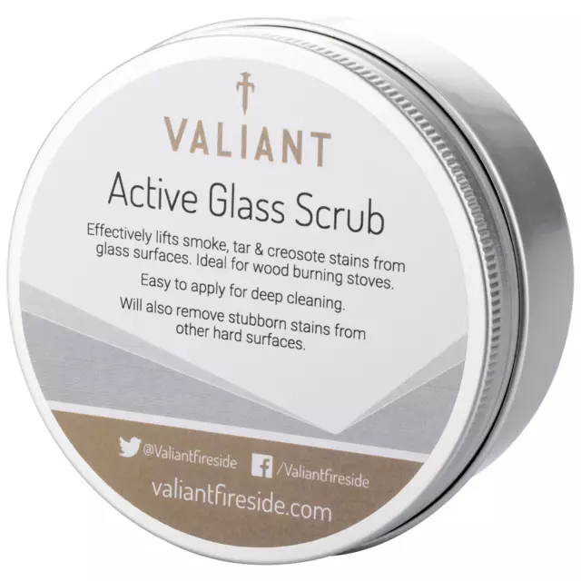 Valiant Active Glass Scrub, estufa y horno quemados en vidrio más limpio y...