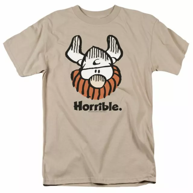 Hagar The Horrible Horrible T Shirt Mens Licensed Comic Strip Tee Sand