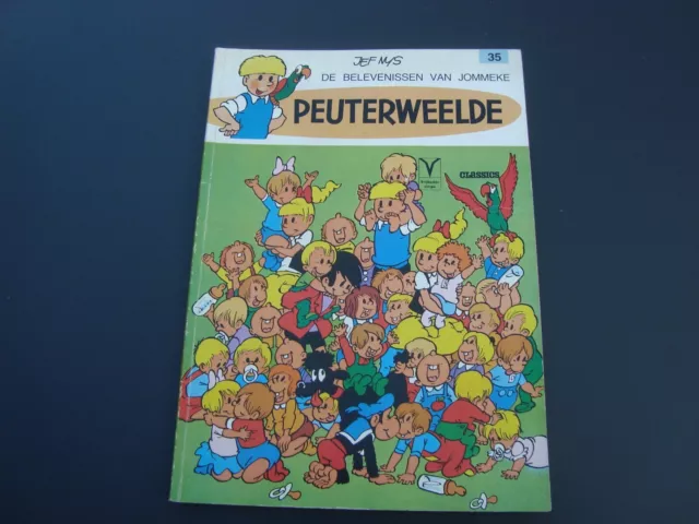 Jommeke Strip / Comics Folge 35 " Peuterweelde "  Jef Nys farbig