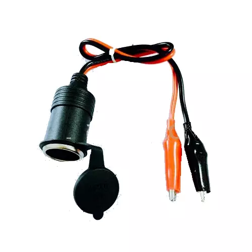 12V 10A 120W Car Cigarette Lighter Charger cable Female Socket Plug With Clamps