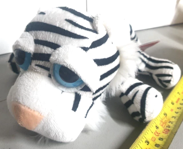 SUKI (RUSS) Little Peepers 9" Snow Tiger. New With Tags. FREE P+P. £6.