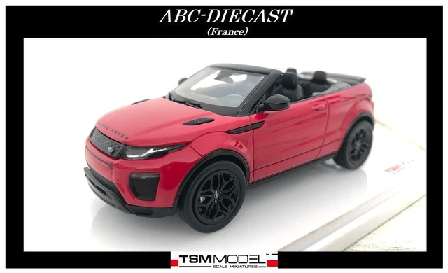 Range Rover Evoque Convertible – TSM 1/43 – Phoenix Orange – Neuf