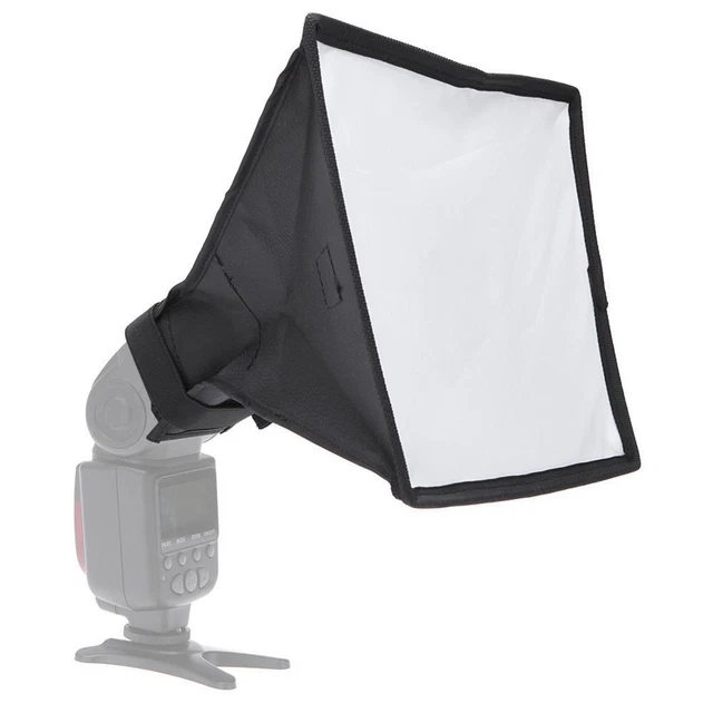 20X30CM FLASH LIGHT Diffuser Softbox Folding Speedlight Soft Light Box ...