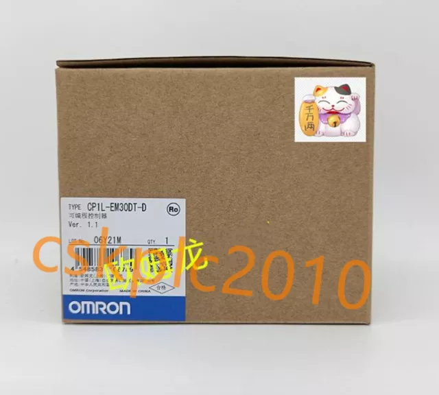 1 PCS NEW IN BOX Omron CP1L-EM30DT-D Programmable controller